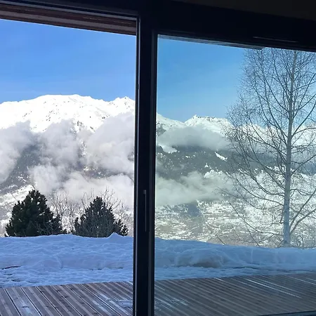 Chalé Splendide 6 Pieces, Jacuzzi Et Sauna, Proche Pistes A Montalbert - Fr-1-755-24