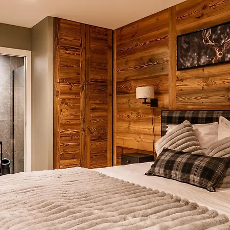 Splendide 6 Pieces, Jacuzzi Et Sauna, Proche Pistes A Montalbert - Fr-1-755-24 Шале *
