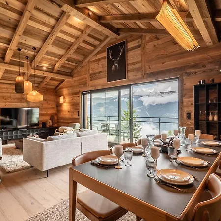 Splendide 6 Pièces, Jacuzzi Et Sauna, Proche Pistes à Montalbert - Fr-1-755-24 Chalet La Plagne